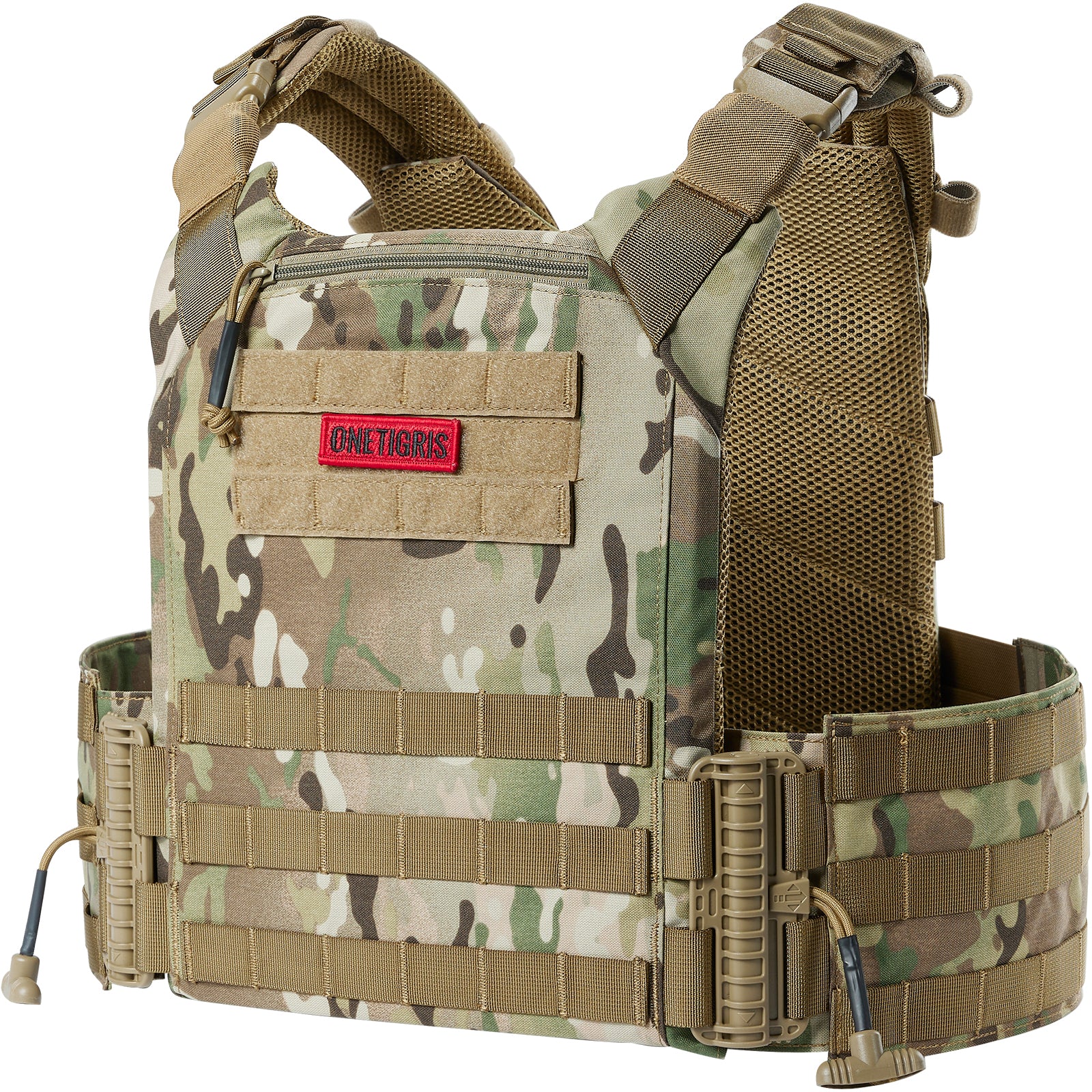 FYR Tactical Vest 丨 MOLLE System & Adjustable Size